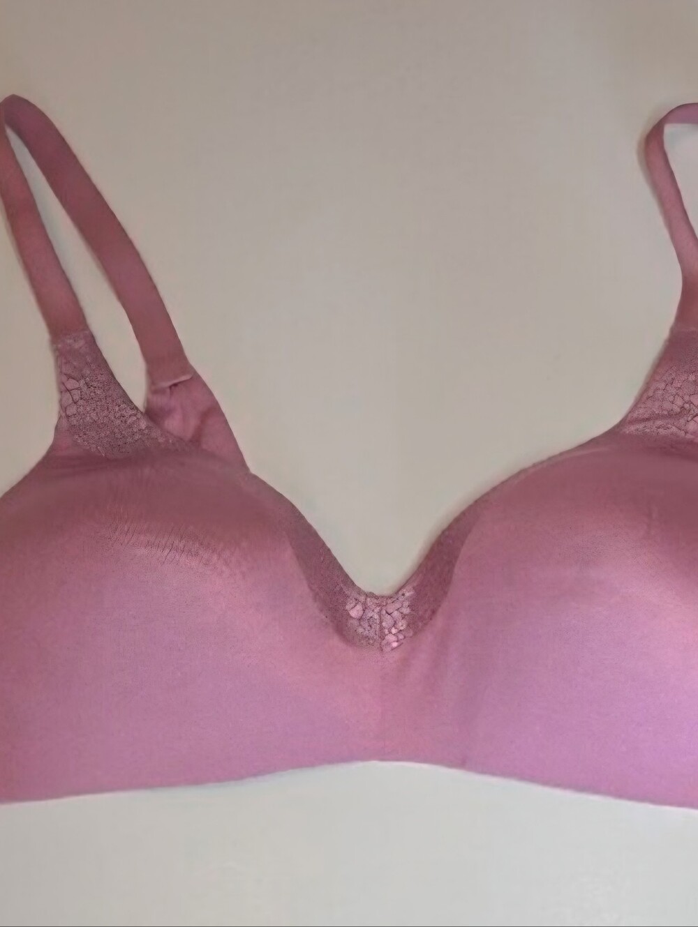 4 Bras in Mauve, Nude, Light Blue, and Pink Polka Dot. All 38B - Picture 2 of 13